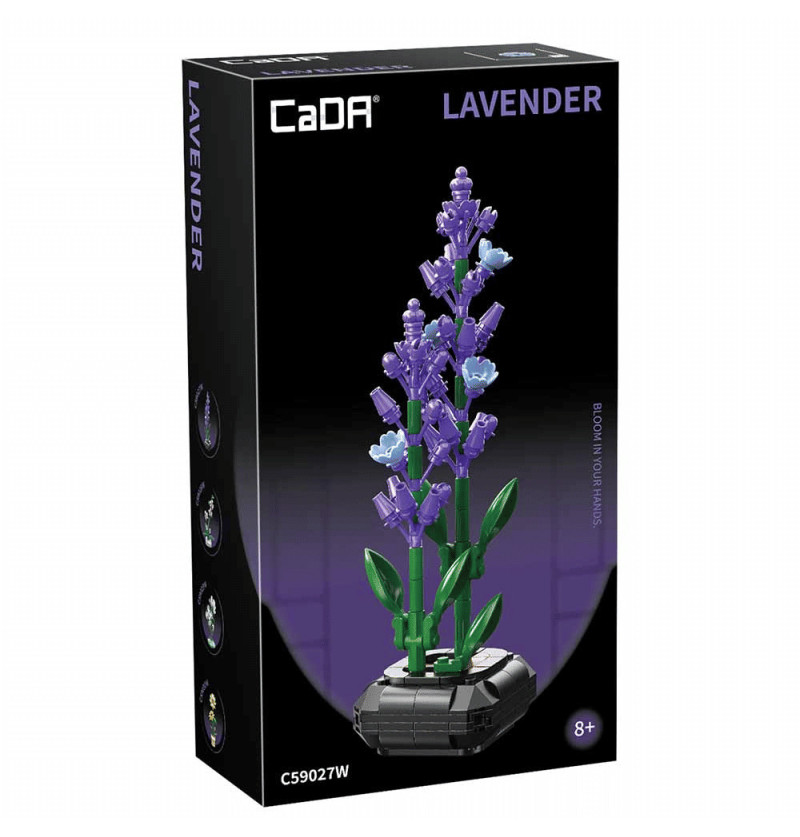 Fiore lavanda set costruzione