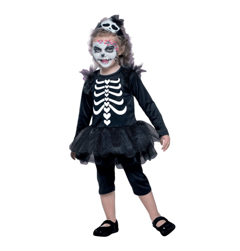 Costume Scheletrina Baby