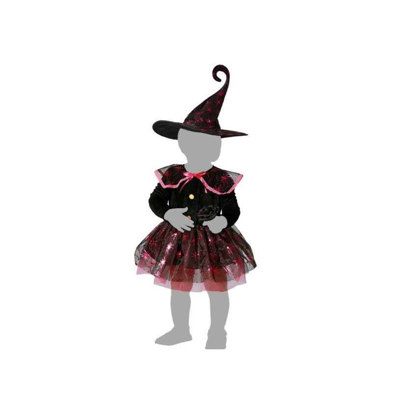 Costume da strega fucsia...