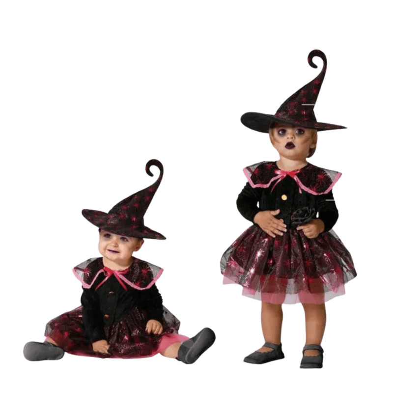 Costume da strega fucsia...