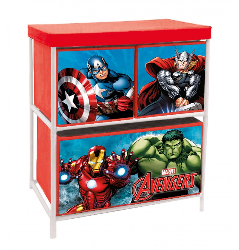 Box Portagiochi Avengers