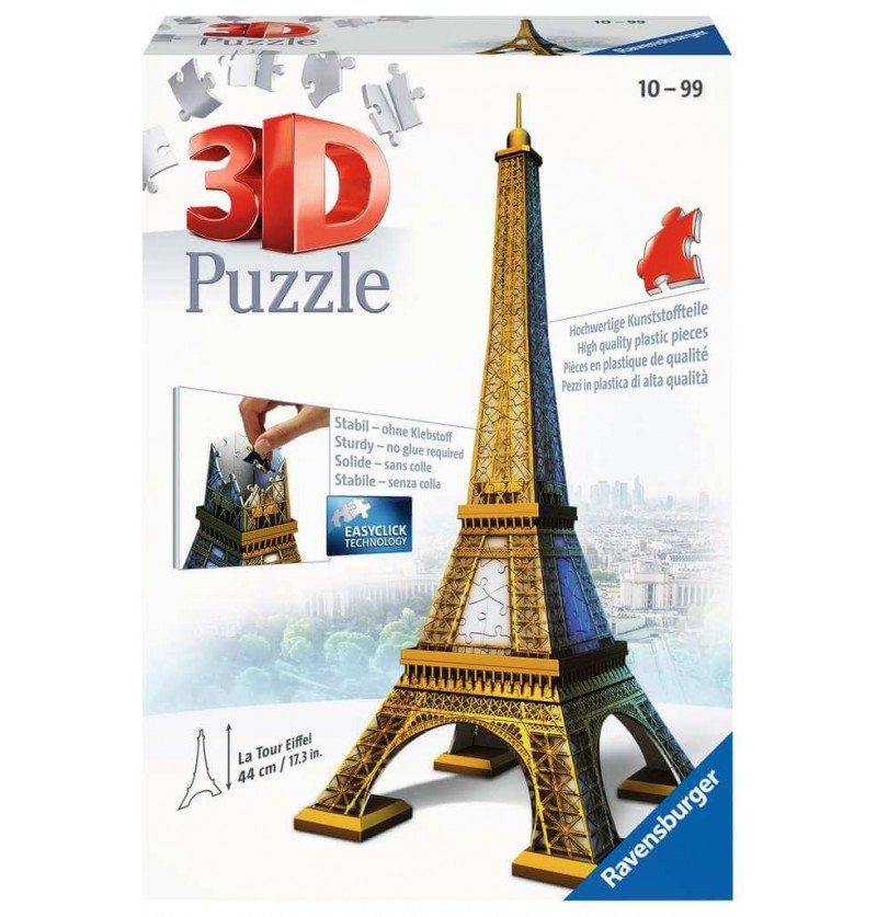 Torre Eiffel - Puzzle 3d