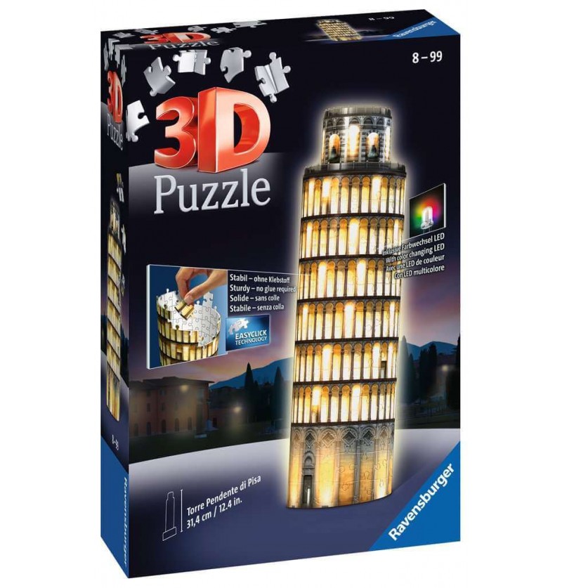 Torre di Pisa - Puzzle 3d -...