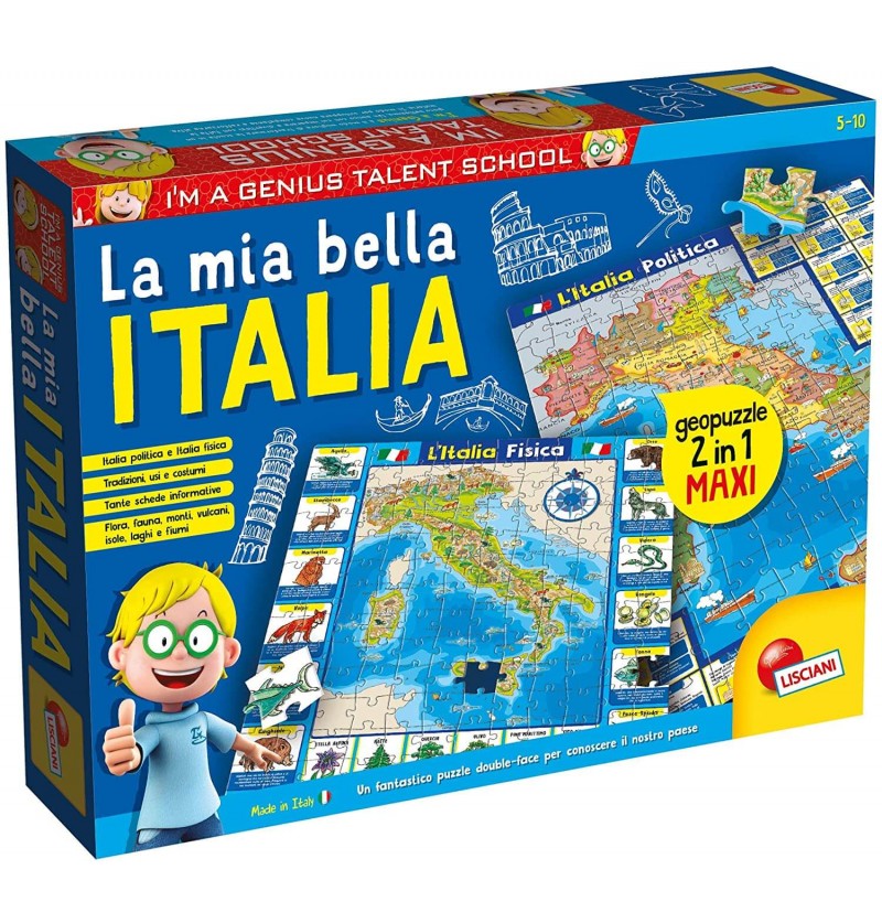 Geopuzzle La Mia Bella Italia