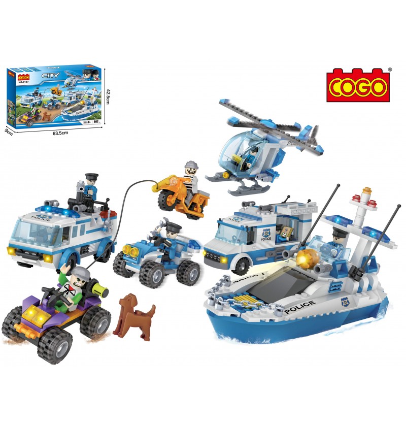 Costruzioni Polizia 862 pz