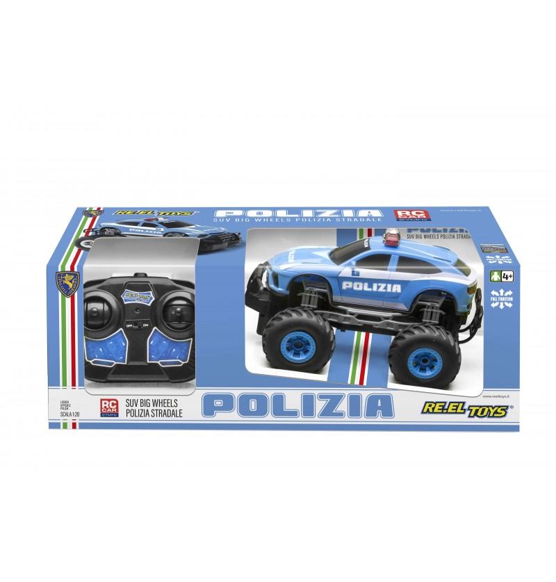 Suv Big Wheels Polizia