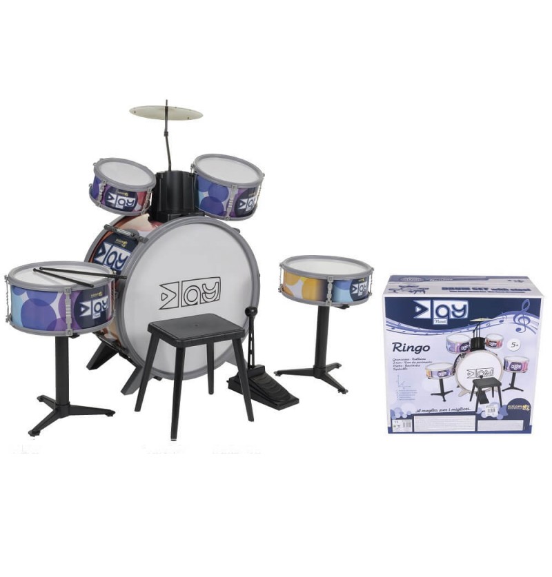 Batteria Musicale 4 Tamburi